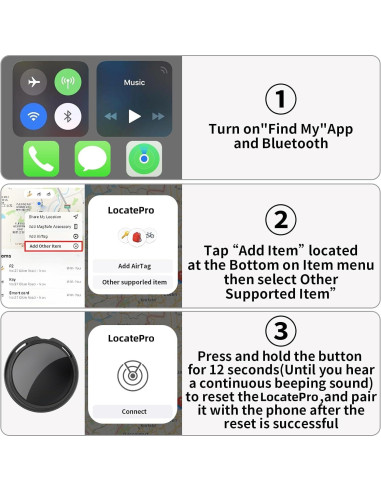 Rastreador GPS para Vehículos AMZSMT LocatePro Mini