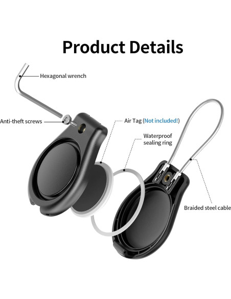 Funda de bloqueo impermeable Genérico para llavero - 4 unidades