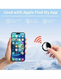 Paquete de 2 Localizadores Bluetooth AMZSMT para iOS 2