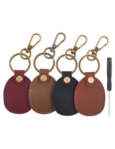 Soporte de Etiqueta NFC de Cuero PU CALFOVERA - 4 Colores