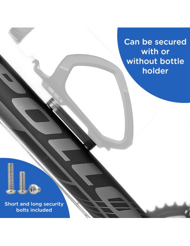 Rastreador de Bicicleta Orbit Velo con Apple Find My - Impermeable