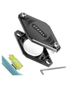 Soporte para bicicleta EFEALL para AirTag oculto negro