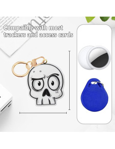 Funda de llavero de cuero Genérico para GPS y tarjetas de acceso 2