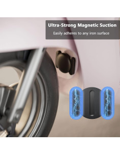 Rastreador GPS para Vehículos HONGTOP, Mini Oculto, Bluetooth 2