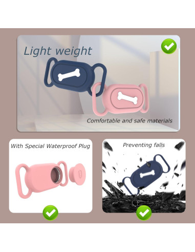 Soporte para Collar de Perro LiZHi Galaxy SmartTag2 Azul