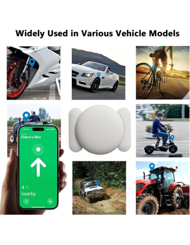 Rastreador GPS para Vehículos HONGTOP H Sin Suscripción - Blanco