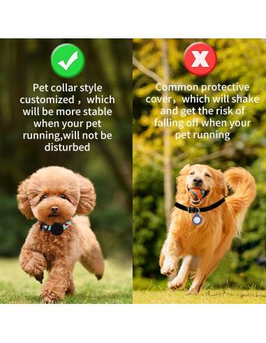 Soporte para Collar de Airtag para Perros Dogcollar S 24.9-39.9cm