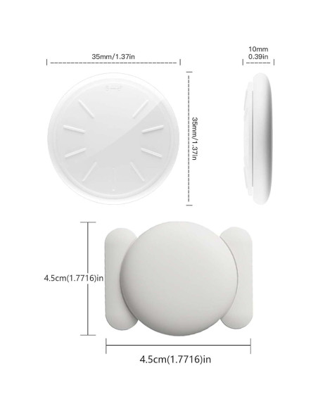 Rastreador GPS para Vehículos HONGTOP H Sin Suscripción - Blanco