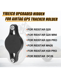Soporte Oculto YIBEICO para AirTag GPS Ridstar Q20 H20 2