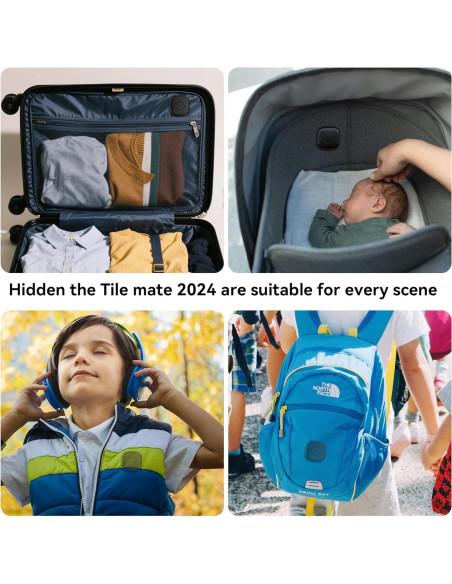 Funda de Silicona Impermeable SkyArmor para Tile Mate 2022/2024 - Negro/Azul