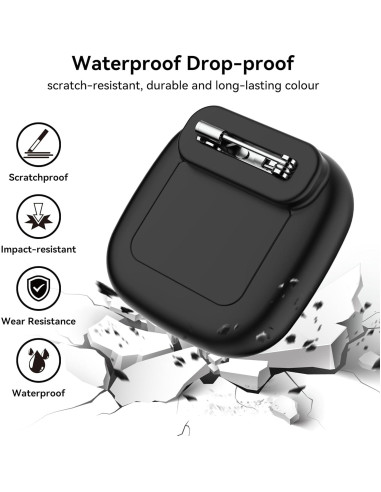 Funda de Silicona Impermeable SkyArmor para Tile Mate 2022/2024 - Negro/Azul