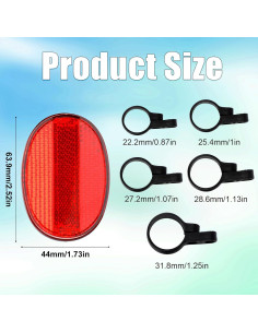 Soporte Oculto para Bicicleta Gosknor con Airtag - 63.9x44mm 2