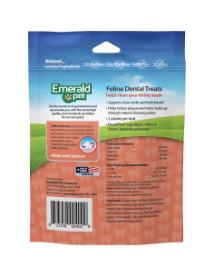 Galletas Dentales para Gatos Emerald Pet - Salmón 85 g 2