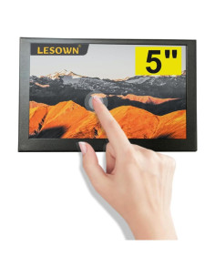 Mini Monitor Portátil 5" LESOWN IPS 800x480 Táctil