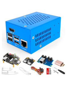 Servidor de Control Remoto FPVERA para Raspberry Pi 4B - HDMI, PoE, Carcasa Metal
