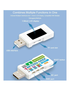 Placa de desarrollo Waveshare RP2350-GEEK con LCD 1.14" 2