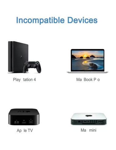 Adaptador HDMI a VGA Electronics Technology - 2 Paquete Negro