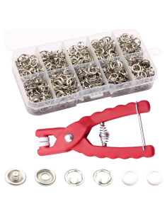 Kit de Botones a Presión BIOUU 100 Piezas con Pinzas