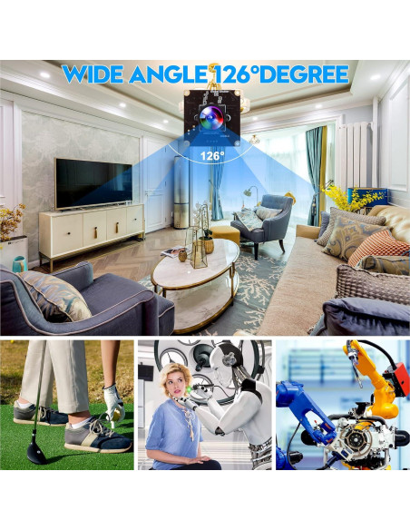 Cámara USB IFWATER 2MP 90fps Obturador Global 1200P