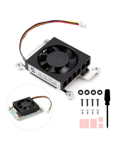 Ventilador de Refrigeración Waveshare CM5 5V 5000 RPM Bajo Ruido