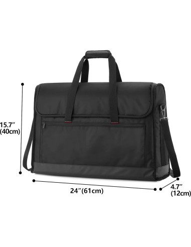 Funda Acolchada para Monitor Trunab 24" Negro - Soporta 2 Pantallas