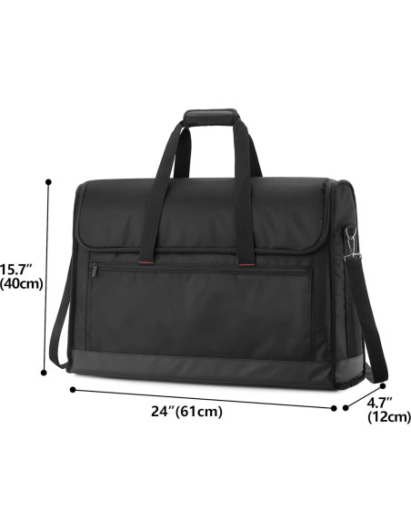 Funda Acolchada para Monitor Trunab 24" Negro - Soporta 2 Pantallas