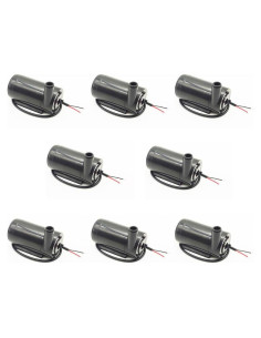 8 Mini Bombas de Agua Sumergibles SYUAB DC 3-5V 100L/H