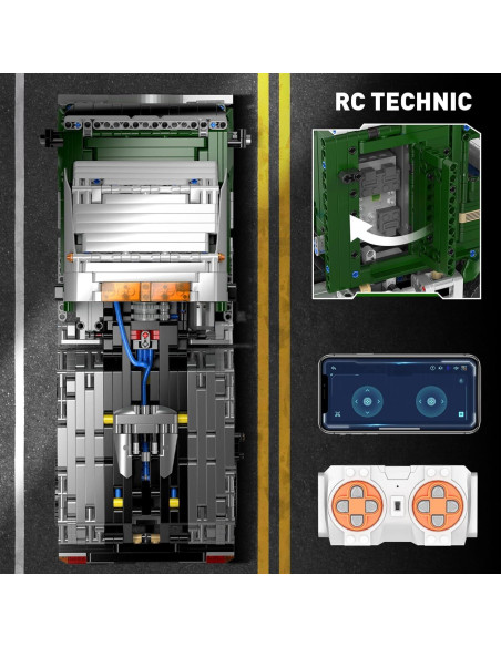 Camión RC Mould King 13202 - Set de Construcción 2181 Piezas