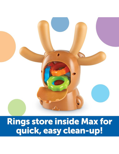 Juguete de Motricidad Fina Learning Resources Max el Alce - 13 Piezas