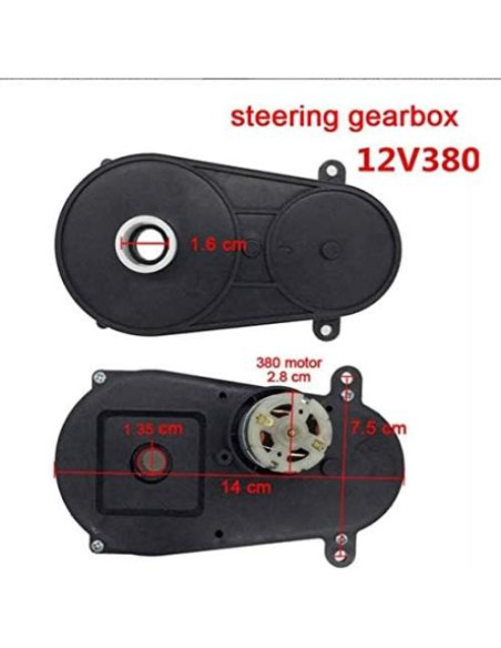 Motor de Dirección Eléctrico WEELYE RS380 12V para Coche RC