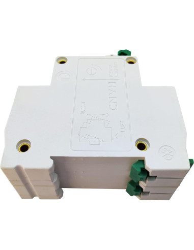 Disyuntor Miniatura DZ47-63 D10 10A 240/400V 2 Polo Riel DIN