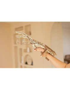 Mano Robótica DIY Wood Trick - Rompecabezas 3D de Madera 2