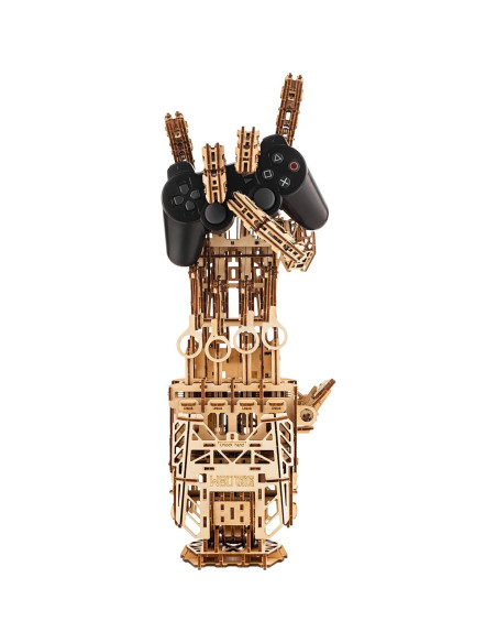 Mano Robótica DIY Wood Trick - Rompecabezas 3D de Madera