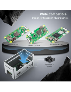 Caja de Aluminio InnoMaker para Raspberry Pi Zero con Disipador 2