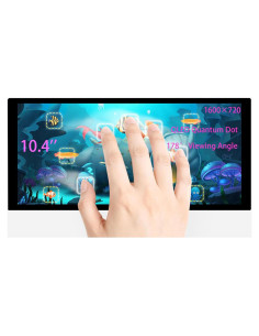 Pantalla Táctil QLED 10.4" UeeKKoo 1600x720 HDMI