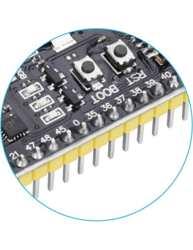 Placa de Desarrollo Aideepen ESP32 S3 DevKitC1 N16R8 Wi-Fi BT