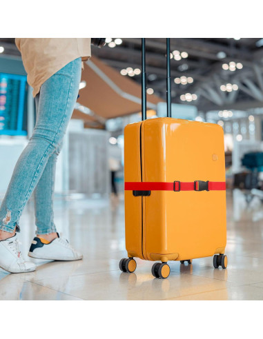 Correas de Equipaje Ajustables uxcell 4 Pcs Verde Militar 130-180 cm