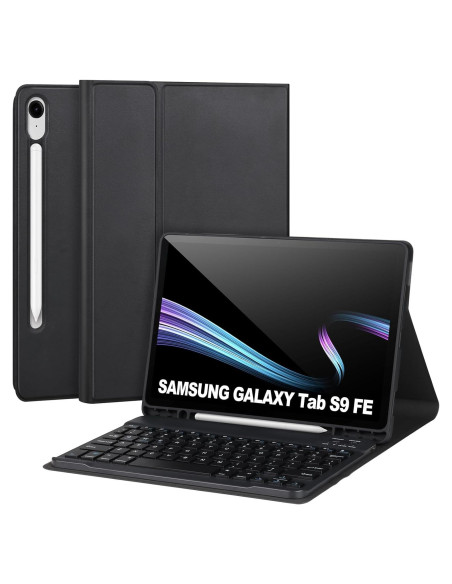 Funda con Teclado Samsung Galaxy Tab S9 FE 10.9" 2023 - Negro