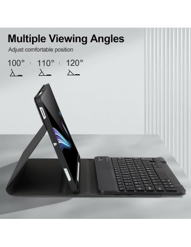 Funda con Teclado Samsung Galaxy Tab S9 FE 10.9" 2023 - Negro