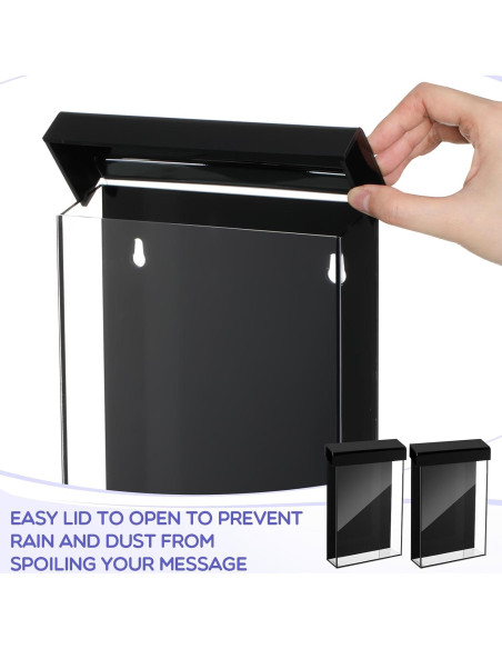 Soporte de Folletos Acrílico Thyle 21.6x27.9cm Impermeable