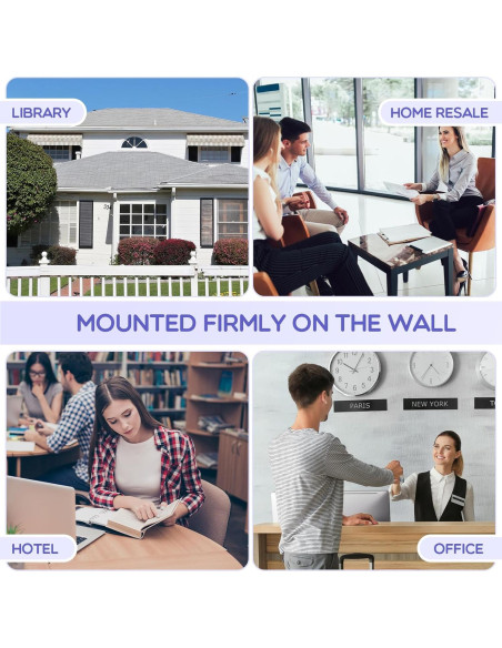 Soporte de Folletos Acrílico Thyle 21.6x27.9cm Impermeable