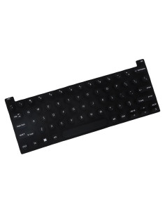 Cubierta de Teclado Elevada en Forma de Corazón HuiYuan18 Negra