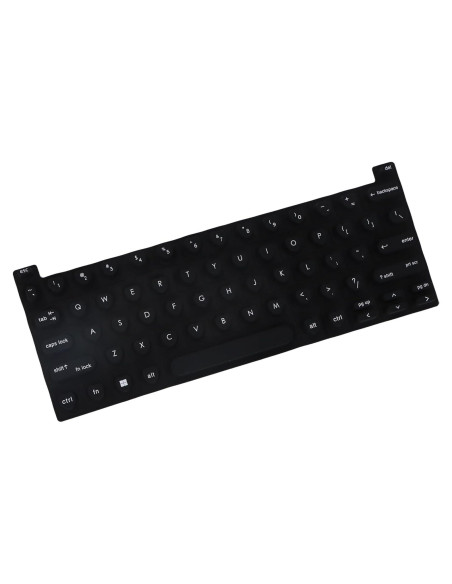 Cubierta de Teclado Elevada en Forma de Corazón HuiYuan18 Negra