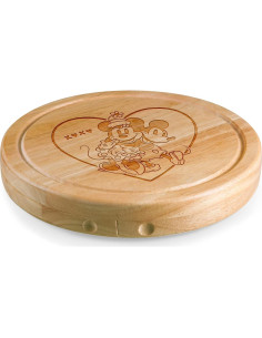 Conjunto de Tabla de Cortar y Herramientas de Queso Disney Mickey y Minnie - Picnic Time 2