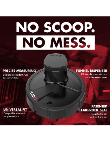 Dispensador de Proteína MyLidO Universal 70 CC Libre BPA