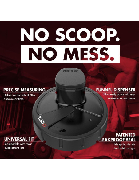 Dispensador de Proteína MyLidO Universal 70 CC Libre BPA