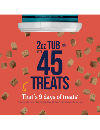 Golosinas Liofilizadas para Perros Stewart Hígado de Res 56.7g