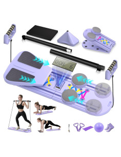 Tabla de Pilates Plegable ORWIPO YY-8053 6 en 1 para Entrenamiento