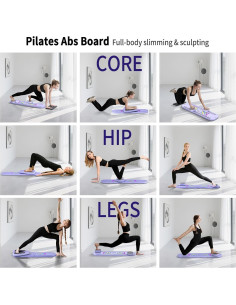 Tabla de Pilates Plegable ORWIPO YY-8053 6 en 1 para Entrenamiento 2