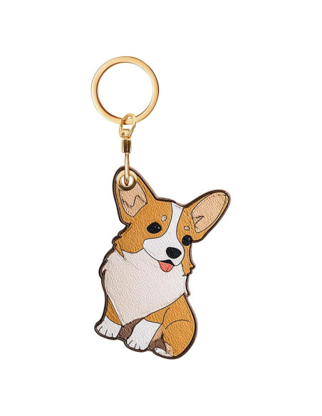 Funda de llavero de cuero PU Genérico para GPS y tarjetas 8.9 cm